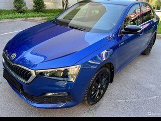 2021 Skoda Rapid II, синий, 1300000 рублей, вид 3