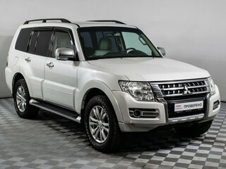 2017 Mitsubishi Pajero IV Рестайлинг 2, белый, 2650000 рублей, вид 3
