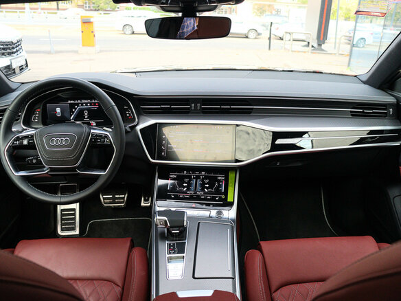 2026 Audi A7 L 45 TFSI II (4K), чёрный, 6300000 рублей - вид 14