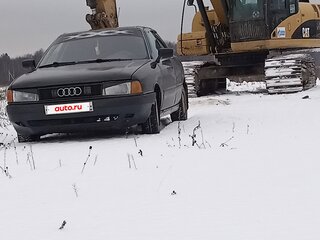 1991 Audi 80 IV (B3), чёрный, 125000 рублей, вид 3
