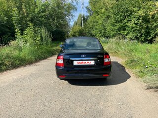 2014 Lada (ВАЗ) Priora I Рестайлинг, чёрный, 380000 рублей, вид 4