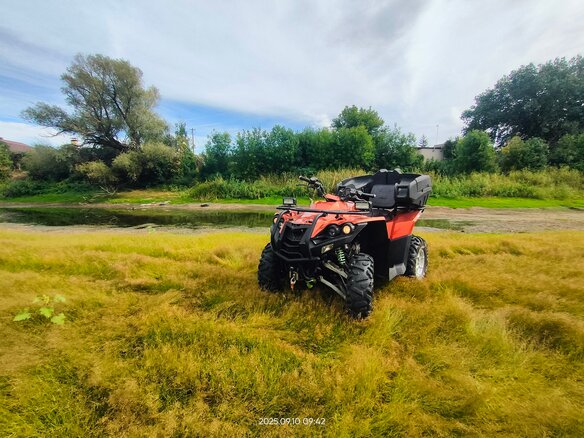 2011 Stels ATV-800, оранжевый, 480000 рублей - вид 8