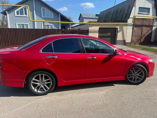 2007 Honda Accord VII Рестайлинг, красный, 700000 рублей, вид 2
