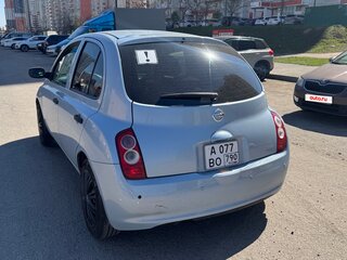 2005 Nissan Micra III (K12), голубой, 430000 рублей, вид 4