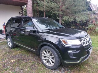 2018 Ford Explorer V Рестайлинг 2, чёрный, 3350000 рублей, вид 1