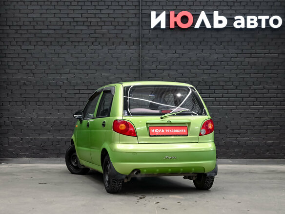 2007 Daewoo Matiz II Рестайлинг, зелёный - вид 7