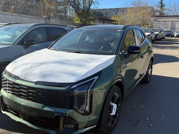 2025 Kia Sportage V Рестайлинг, зелёный