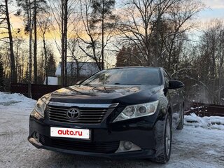 2012 Toyota Camry VII (XV50), чёрный, 1630000 рублей, вид 3