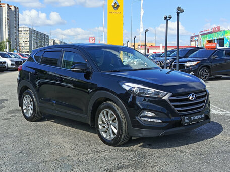 2017 Hyundai Tucson III, чёрный, 1716000 рублей, вид 3