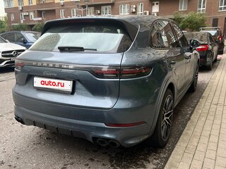 2018 Porsche Cayenne III, голубой, 6300000 рублей, вид 4