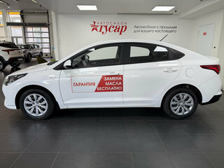 2021 Hyundai Solaris II Рестайлинг, белый, 1558000 рублей, вид 4