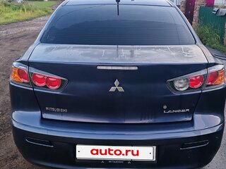 2011 Mitsubishi Lancer X Рестайлинг, синий, 680000 рублей, вид 3