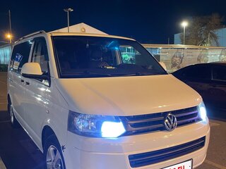 2012 Volkswagen Caravelle T5 Рестайлинг, белый, 1850000 рублей, вид 2