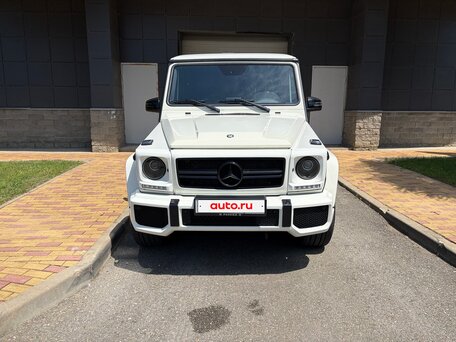 2013 Mercedes-Benz G-Класс AMG 63 AMG I (W463) Рестайлинг 2, белый, 4445000 рублей, вид 2