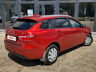 2021 Lada (ВАЗ) Vesta SW I, красный, 1150000 рублей, вид 4