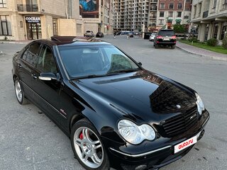 2001 Mercedes-Benz C-Класс AMG 32 AMG II (W203), чёрный, 950000 рублей, вид 1