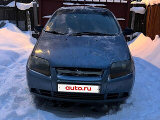 2007 Chevrolet Aveo I, голубой, 220000 рублей, вид 2