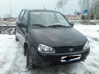 2012 Lada (ВАЗ) Kalina I, чёрный, 190000 рублей, вид 2