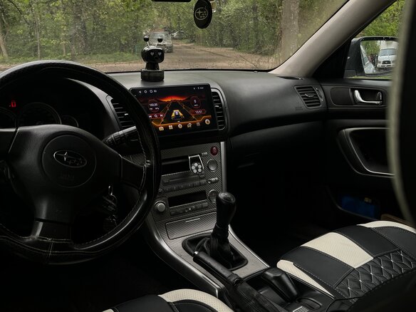 2004 Subaru Outback III, серебристый - вид 5