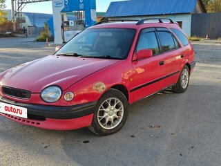 1998 Toyota Sprinter Carib III, красный, 350000 рублей, вид 1