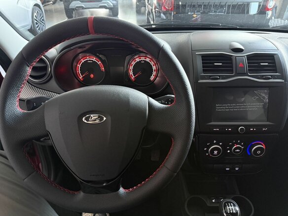 2025 Lada (ВАЗ) Granta Sport I Рестайлинг, красный, 1657000 рублей - вид 15
