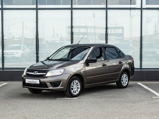 2016 Lada (ВАЗ) Granta I, коричневый, 450000 рублей, вид 1