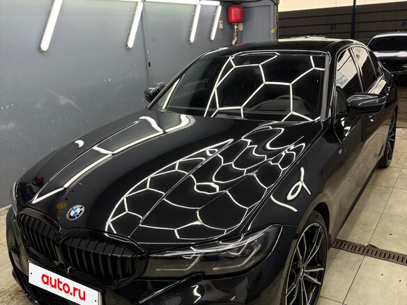 2021 BMW 3 серии 330i VII (G2x), чёрный