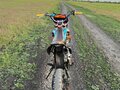 2022 Kayo Evolution YX125EM, оранжевый, 45000 рублей - вид 2