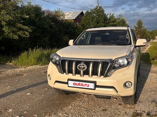 2015 Toyota Land Cruiser Prado 150 Series Рестайлинг 1, белый, 3600000 рублей, вид 2