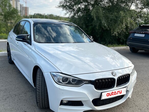 2014 BMW 3 серии 320i xDrive VI (F3x), белый, 1660000 рублей - вид 2