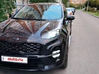 2020 Kia Sportage IV Рестайлинг, чёрный, 3200000 рублей, вид 1