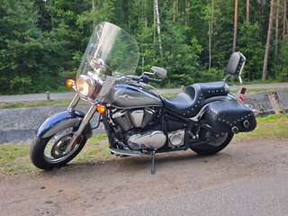 2025 Kawasaki VN900 Vulcan, синий, 820000 рублей, вид 4