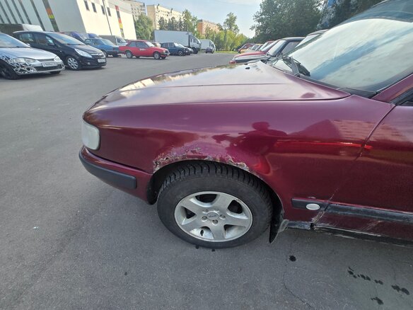 1995 Audi A6 I (C4), пурпурный, 230000 рублей - вид 11