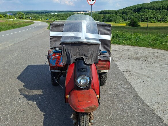 1995 ТМЗ (Туламашзавод) 5.951, красный, 35000 рублей - вид 2