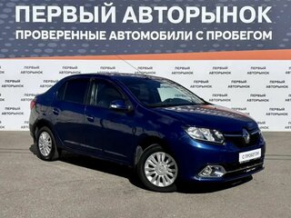 2014 Renault Logan II, синий, 642000 рублей, вид 3