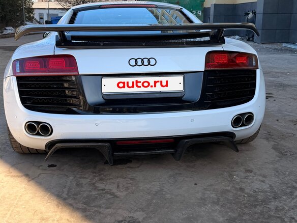 2008 Audi R8 V8 I (Typ 42), чёрный - вид 4