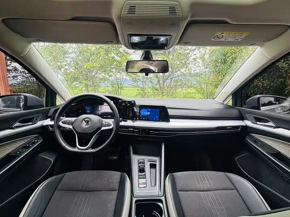 2023 Volkswagen Golf VIII, серый - вид 9