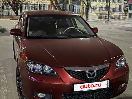 2008 Mazda 3 I (BK) Рестайлинг, красный, 890000 рублей, вид 1