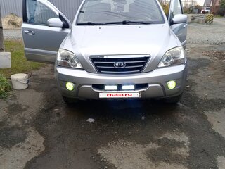 2008 Kia Sorento I Рестайлинг, серебристый, 1200000 рублей, вид 2