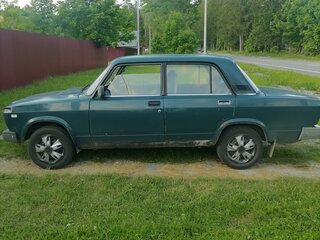 2006 Lada (ВАЗ) 2107, зелёный, 120000 рублей, вид 4