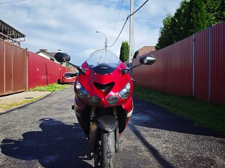 2007 Kawasaki ZZR 1400, красный, 630000 рублей, вид 2