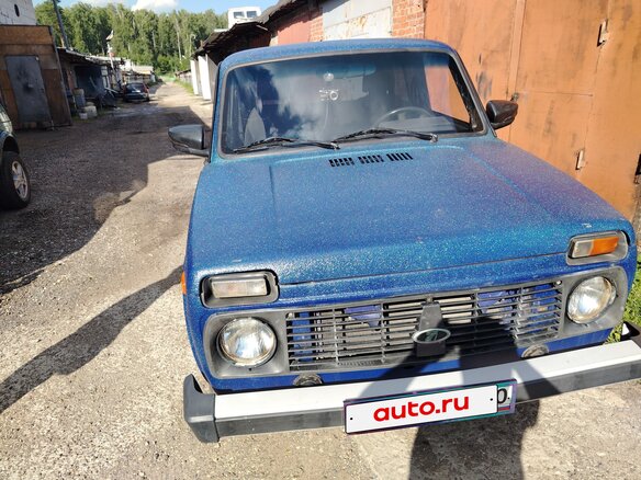2000 Lada (ВАЗ) 2121 (4x4) I Рестайлинг, голубой, 299000 рублей