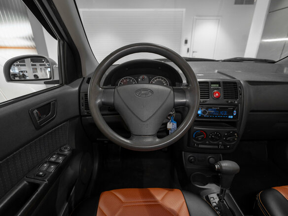 2007 Hyundai Getz I Рестайлинг, серебристый, 430000 рублей - вид 9