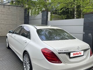 2014 Mercedes-Benz S-Класс AMG 63 AMG Long III (W222, C217), белый, 6500000 рублей, вид 4