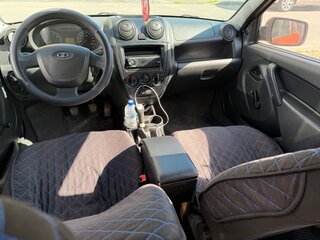 2014 Lada (ВАЗ) Granta I, оранжевый, 260000 рублей, вид 4
