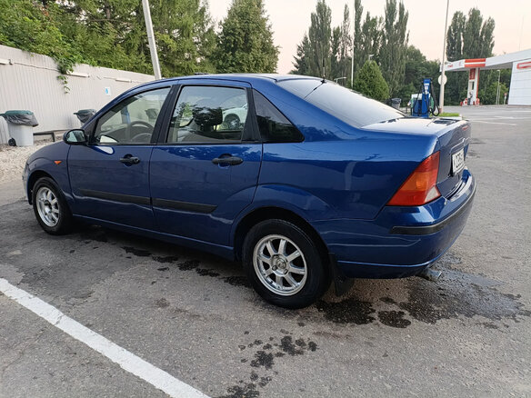 2003 Ford Focus I Рестайлинг, синий - вид 4