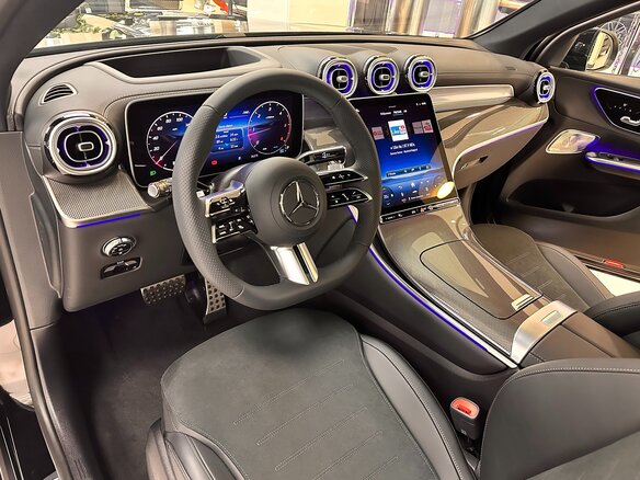 2025 Mercedes-Benz GLC Coupe 220 d II (C254), чёрный - вид 14