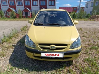 2007 Hyundai Getz I Рестайлинг, жёлтый, 499000 рублей, вид 2