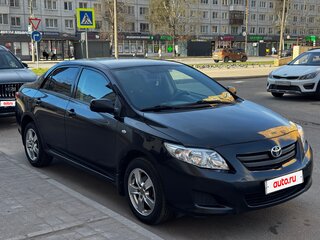 2007 Toyota Corolla X (E140, E150), чёрный, 645000 рублей, вид 1