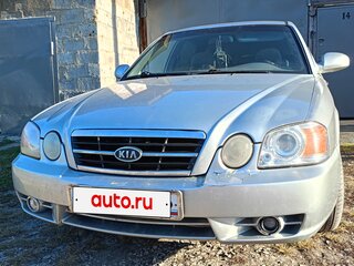 2004 Kia Magentis I Рестайлинг, серебристый, 270000 рублей, вид 2